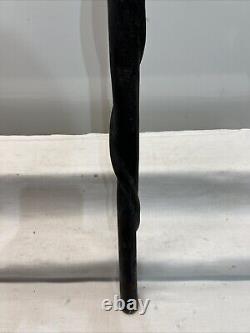 Wooden Hand Carved Rattlesnake Walking Stick African Tribal