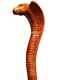 Wooden Hand Carved Snake Walking Cane Cobra Walking Stick Xmas Best Gift