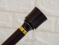 Wooden Stick Cane, Handmade 37 Natural Ebony Wooden Stick 96 cm, Wooden Cane #9