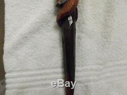 Wooden Walking Stick/Cane Hand Carved