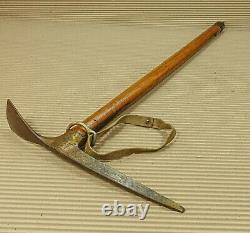 Wooden Walking Stick Cane Ice axe