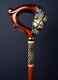 Wooden Walking Stick Handmade Cane Wooden Carved