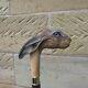 Wooden Walking Stick Hand Carved Rabbit Wooden Walking Gift