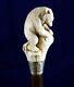 Wooden Walking Stick Hand Carved Animal Wooden Walking Gift