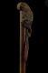 Wooden Walking Stick Hand Carved Beautiful Bird Handmade Wooden Walking Gift