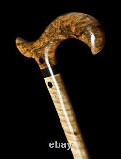 Wooden walking stick hand carved handmade wooden walking gift