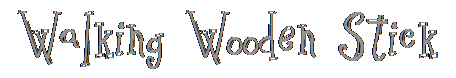 Walking Wooden Stick