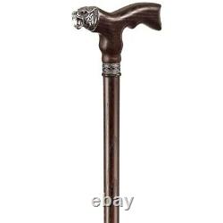 Bâton De Canne En Bois Gothique Pour Les Hommes Celtic Bear Fancy Canes En Bois Pour Hommes