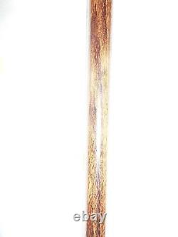Bâton De Marche En Bois Avec Poignée D'oiseau Sculptée À La Main 36 91cm