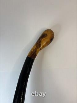 Bâton de marche irlandais Shillelagh fabriqué en Irlande 100 % bâton de prunellier