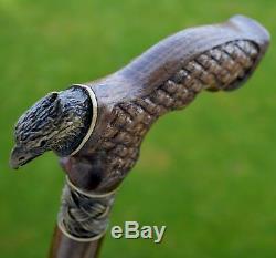 Cannes Reed Oak Arbre Canne À La Main En Bois Bâton Accessoires Unique Falcon