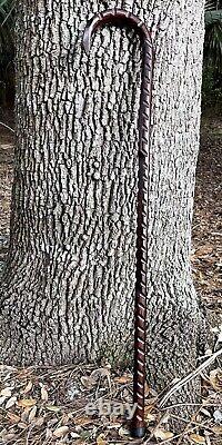 Hommes et femmes canne de marche sécurité mobilité larmes en bois de noyer Hickory Masters USA A6