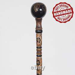 Personalized Handmade Wooden Walking Stick / Cane Pour Les Hommes Et Les Femmes Élégant, Is7