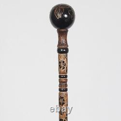 Personalized Handmade Wooden Walking Stick / Cane Pour Les Hommes Et Les Femmes Élégant, Is7