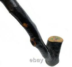 Shillelagh Vintage 80s Decorative Souvenir Irish Wooden Walking Stick (24 Long)